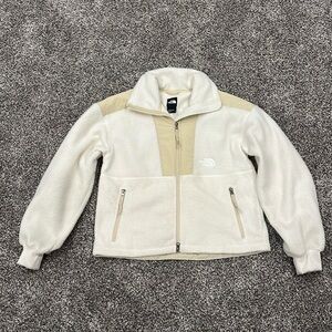 The North Face Women's 94 High Pile Denali Fleece Jacket white.